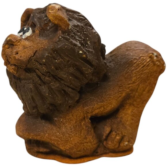 Vintage Lion Figurine AS IS 3 inch Zoo Wildlife Animal Figure - Picture 8 of 16